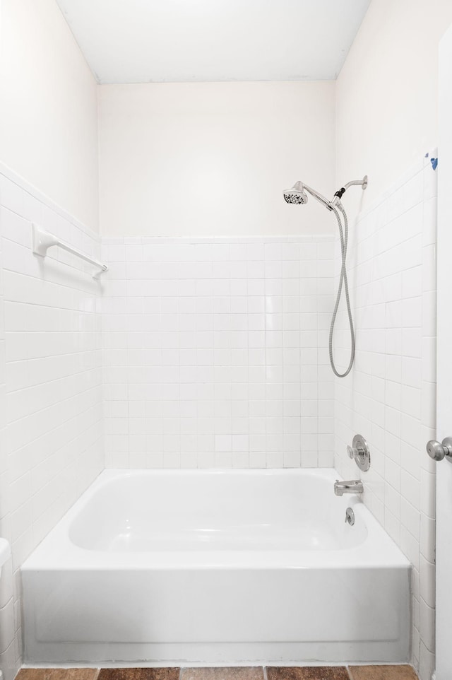 bathroom featuring tub / shower combination