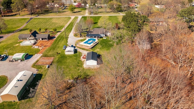 drone / aerial view