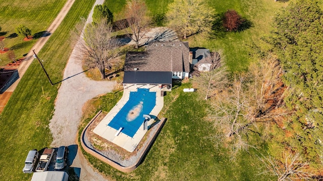 drone / aerial view