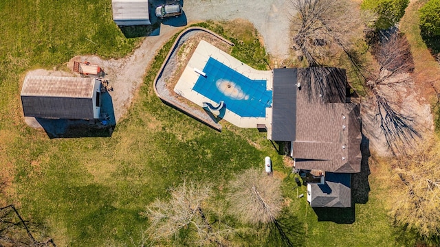 drone / aerial view