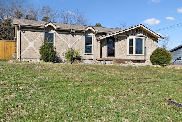 3049 Fieldstone Dr, Antioch, TN 37013 - view of front of property with fence and a front yard