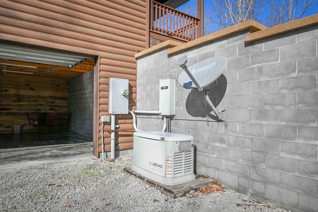 576 Ridgeway Dr, Sugar Tree, TN 38380 - exterior details with electric meter and a power unit