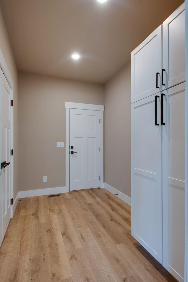 1151 Canaan Rd, Columbia, TN 38401 - entrance foyer with baseboards, light wood finished floors, and recessed lighting