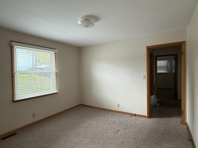 106 W Park Dr, Clarksville, TN 37043 - carpeted spare room featuring baseboards and visible vents