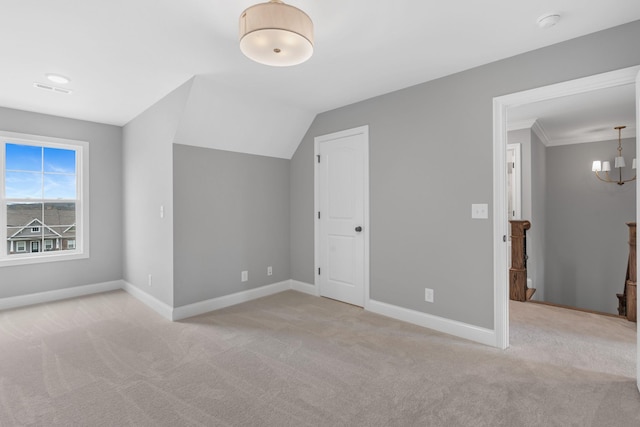 1121 Joe Martin Ln, Lebanon, TN 37087 - additional living space with carpet flooring, baseboards, and visible vents