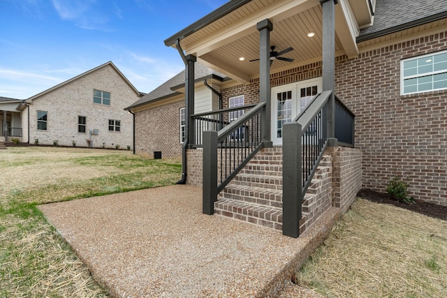 1121 Joe Martin Ln, Lebanon, TN 37087 - exterior space featuring a ceiling fan