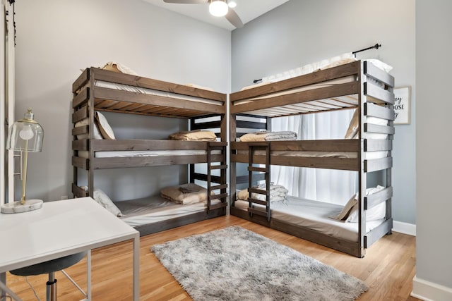 1930D Herman St, Nashville, TN 37208 - bedroom with baseboards and wood finished floors