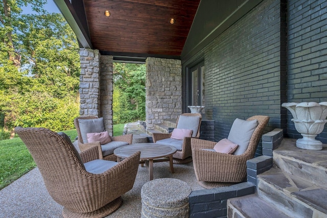915 Overton Lea Rd, Nashville, TN 37220 - view of patio