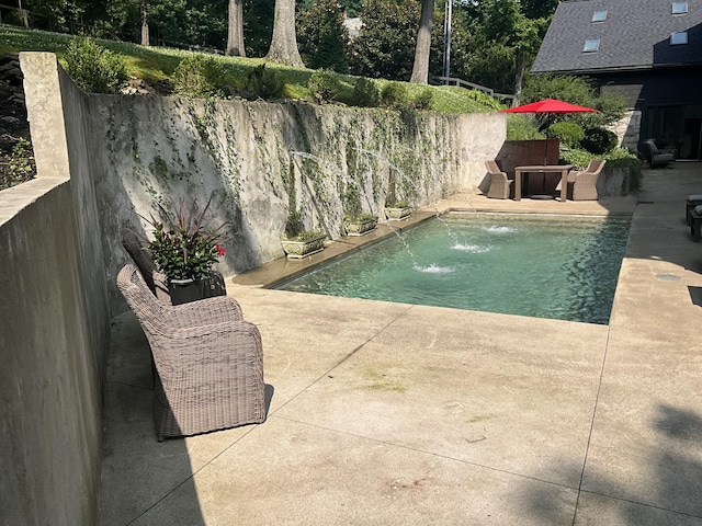 915 Overton Lea Rd, Nashville, TN 37220 - view of swimming pool with a patio area