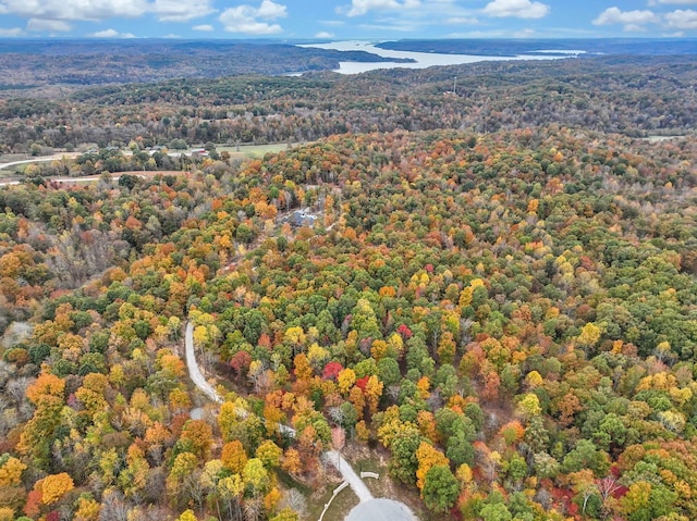 230 Anchor Dr, Waverly, TN 37185 - bird's eye view featuring a water view and a view of trees