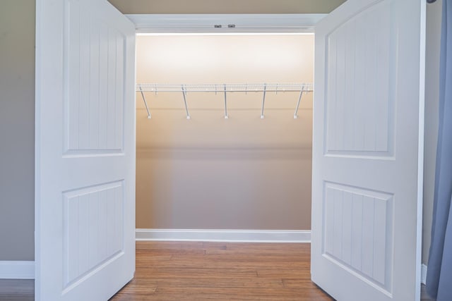 view of closet