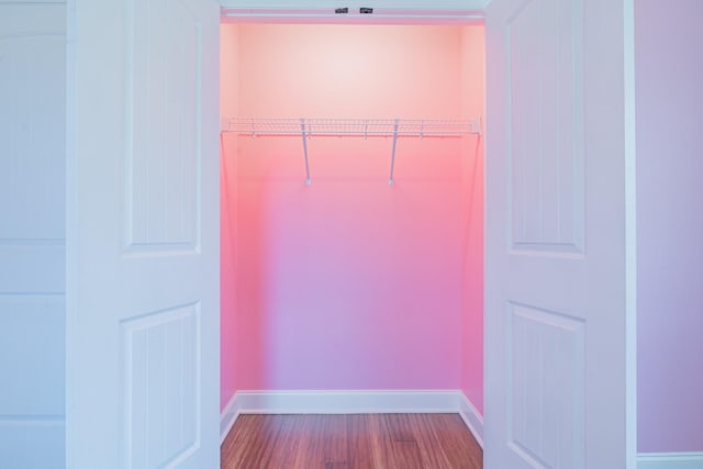 interior space featuring wood finished floors