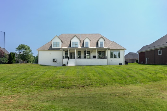 836 Savannah W Ct, Springfield, TN 37172 - back of house featuring a lawn