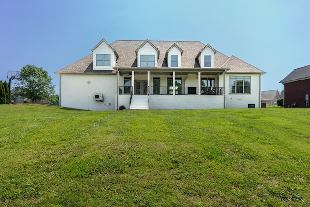 836 Savannah W Ct, Springfield, TN 37172 - rear view of property featuring a yard