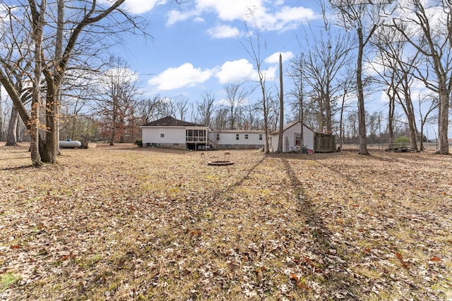 exterior space featuring crawl space