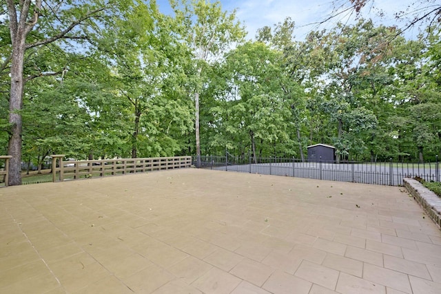 409 Cunniff Pkwy, Goodlettsville, TN 37072 - view of patio / terrace featuring fence