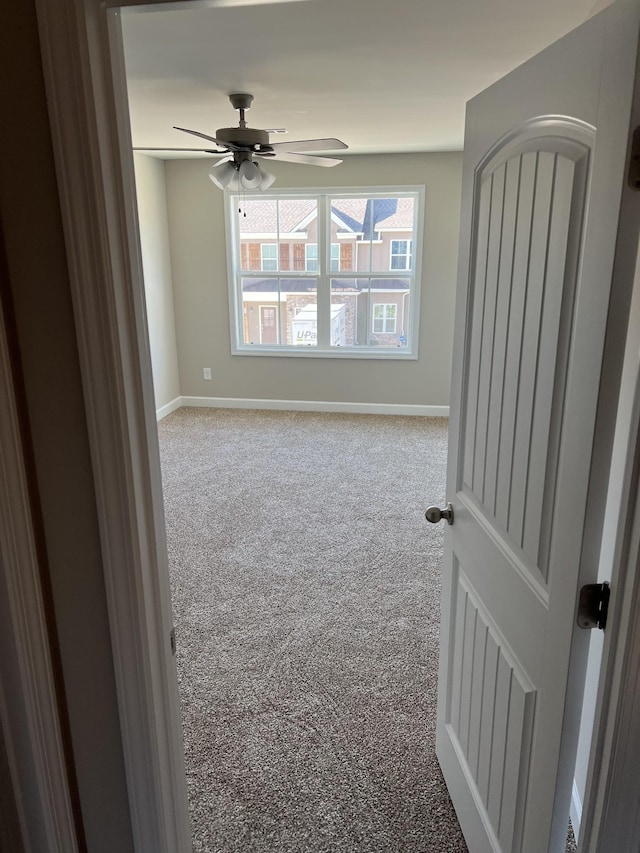 967 Horse Mountain Rd Unit 6G, Shelbyville, TN 37160 - carpeted spare room featuring a ceiling fan and baseboards