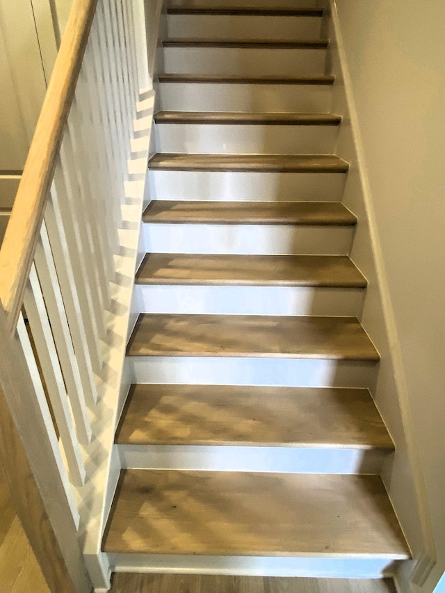 view of stairs