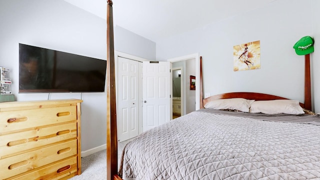 510 Castleview Dr, Lebanon, TN 37087 - bedroom with a closet, baseboards, and carpet