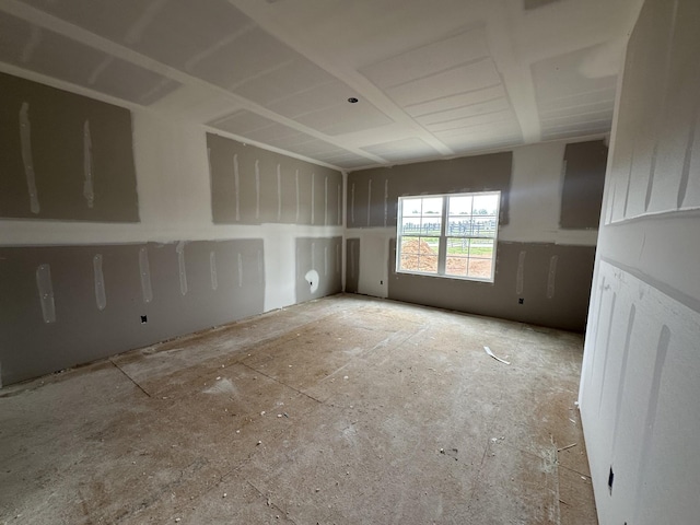 view of empty room