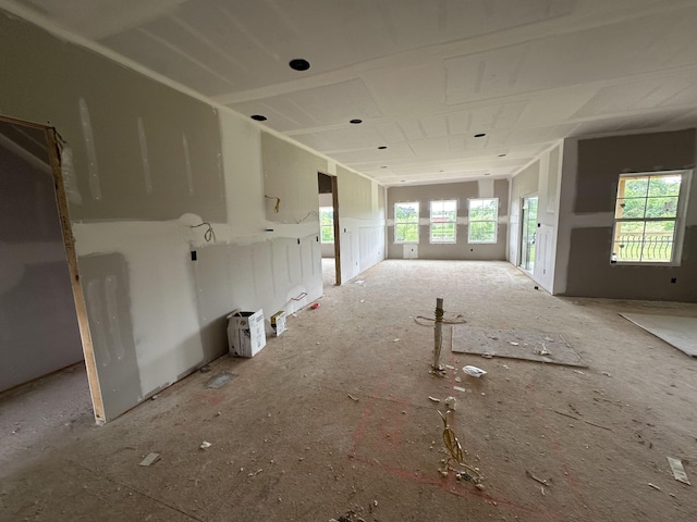interior space featuring a healthy amount of sunlight