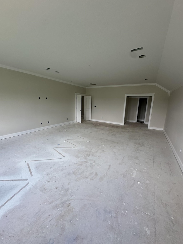 230 Hall Ct, Clarksville, TN 37043 - unfurnished room featuring crown molding and baseboards