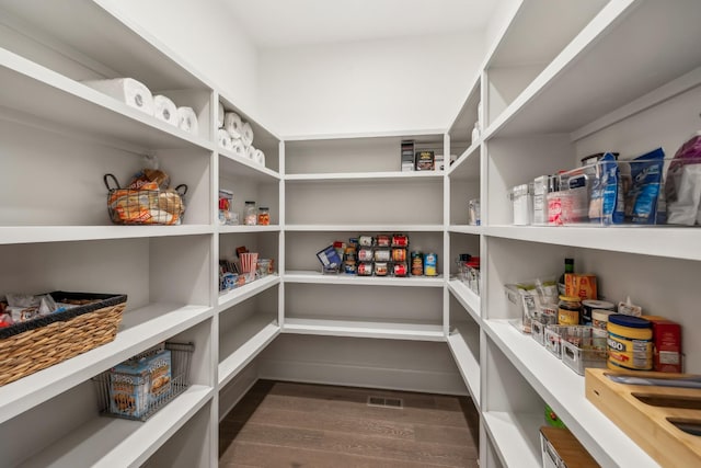 view of pantry