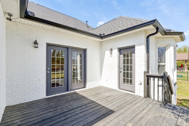 102 Highland Rdg, Hendersonville, TN 37075 - view of wooden deck
