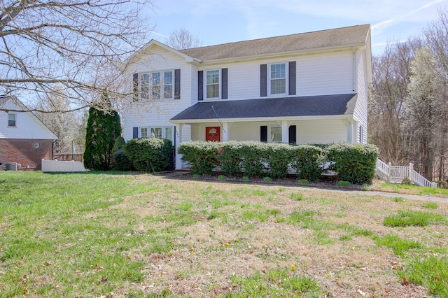 526 Christel Springs Dr, Clarksville, TN 37043 - view of front of home with a front lawn