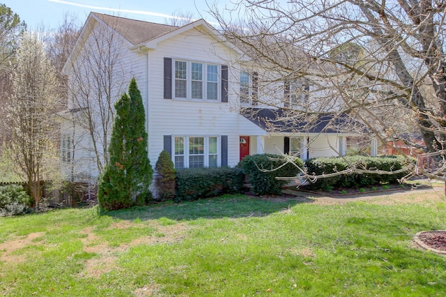 526 Christel Springs Dr, Clarksville, TN 37043 - view of front of house with a front lawn
