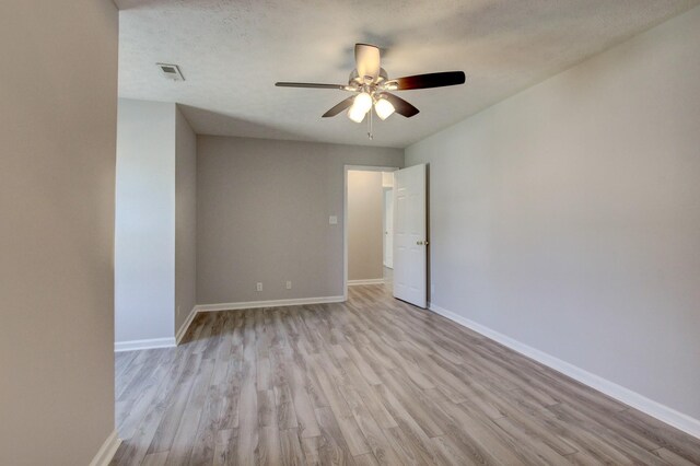 526 Christel Springs Dr, Clarksville, TN 37043 - empty room with visible vents, baseboards, and light wood-type flooring