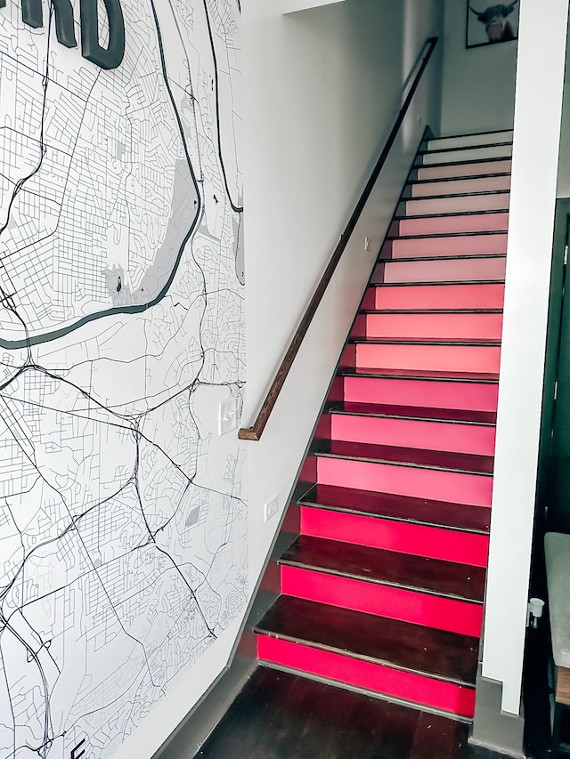 view of staircase