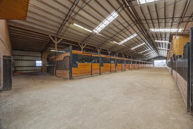 view of stable
