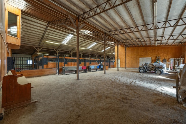 view of stable