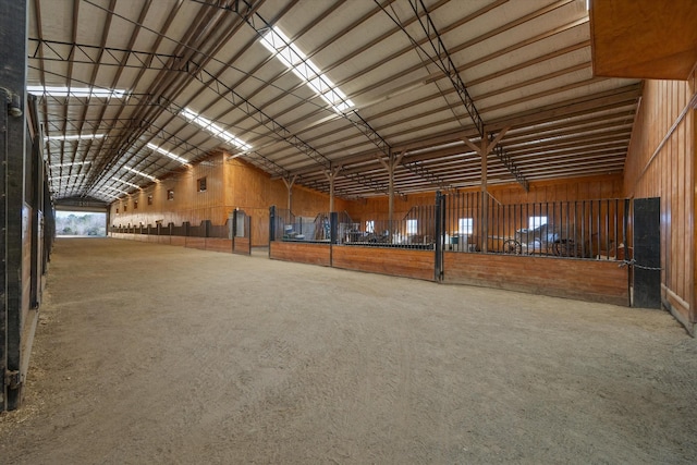 view of stable