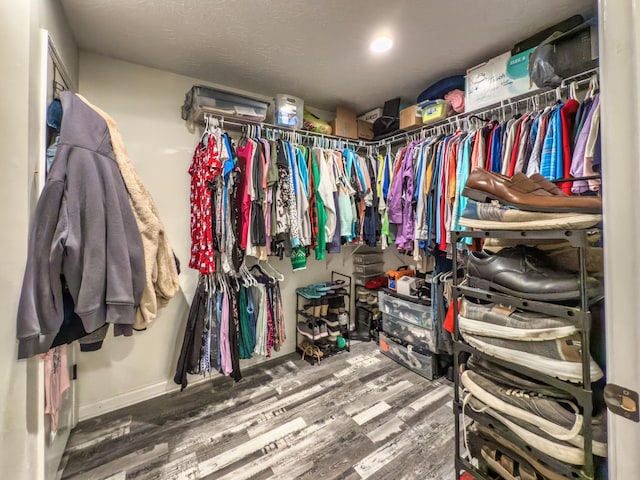 5113 Highland Lick Rd, Lewisburg, KY 42256 - spacious closet with wood finished floors