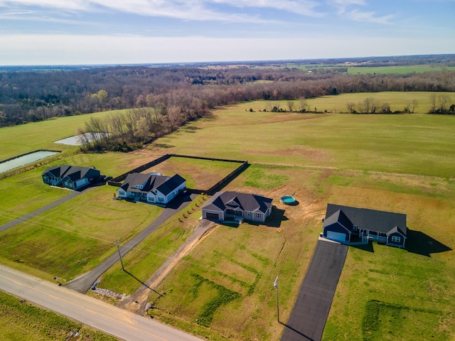 5113 Highland Lick Rd, Lewisburg, KY 42256 - birds eye view of property with a rural view