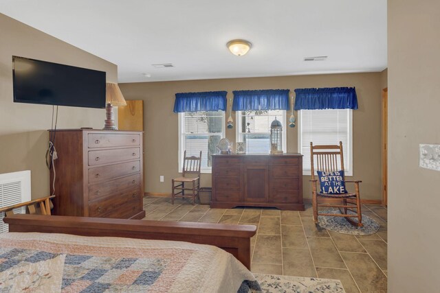 9395 Greenbriar Rd, Waverly, TN 37185 - tiled bedroom with baseboards