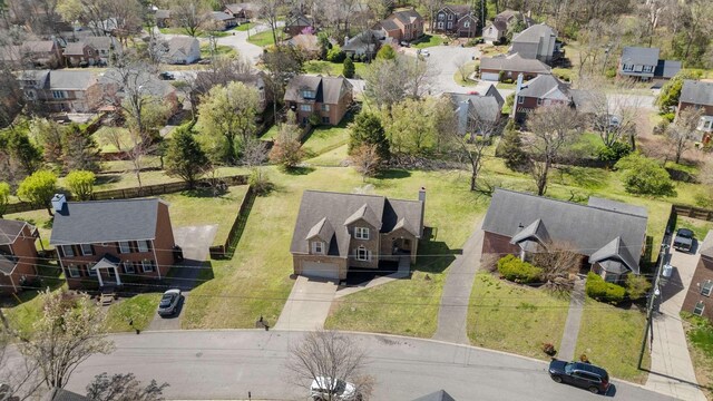6525 Chessington Dr, Nashville, TN 37221 - drone / aerial view featuring a residential view