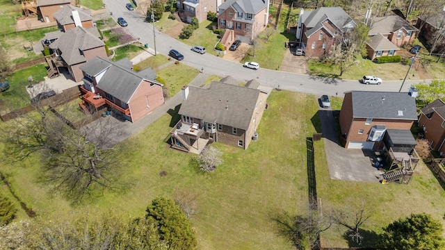 6525 Chessington Dr, Nashville, TN 37221 - birds eye view of property with a residential view