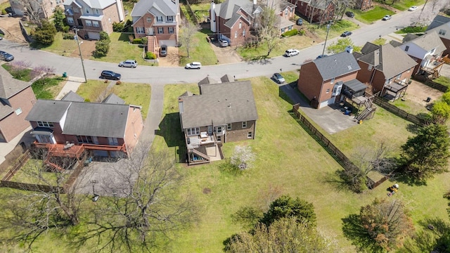 6525 Chessington Dr, Nashville, TN 37221 - aerial view featuring a residential view