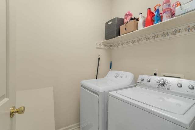 6525 Chessington Dr, Nashville, TN 37221 - washroom with separate washer and dryer and laundry area