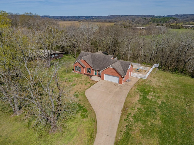 aerial view