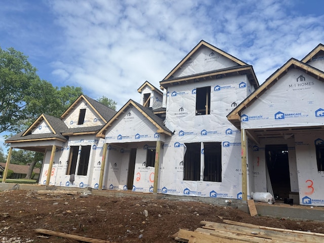 view of property under construction