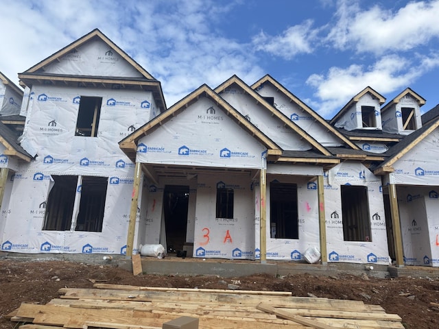 view of property under construction
