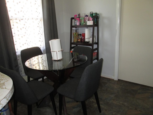 view of dining room