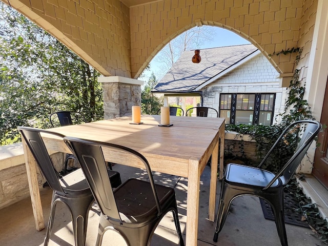336 Chesterfield Ave, Nashville, TN 37212 - view of patio featuring outdoor dining area