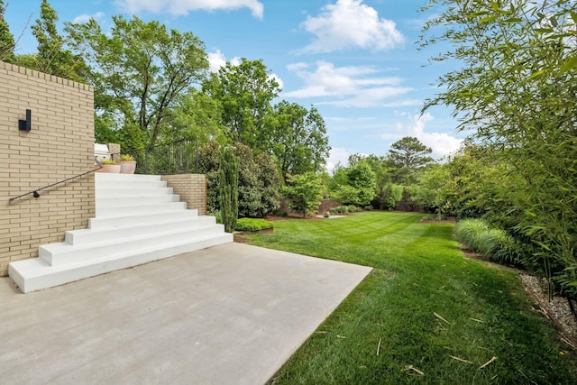 937 Glendale Ln, Nashville, TN 37204 - view of yard featuring a patio area and stairway