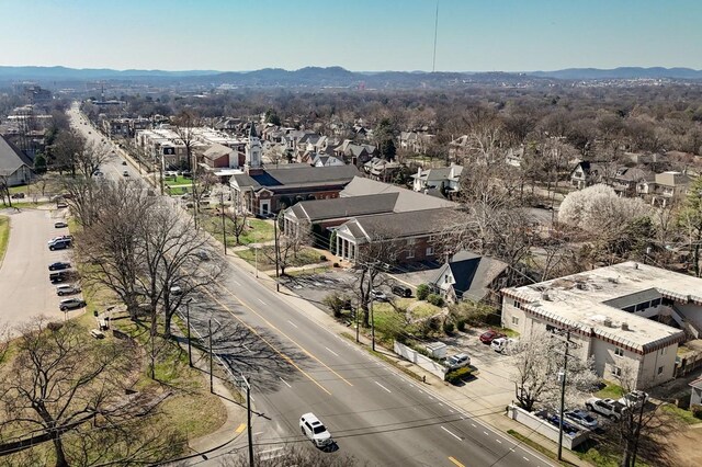 3524 W End Ave, Nashville, TN 37205 - aerial view featuring a residential view and a mountain view