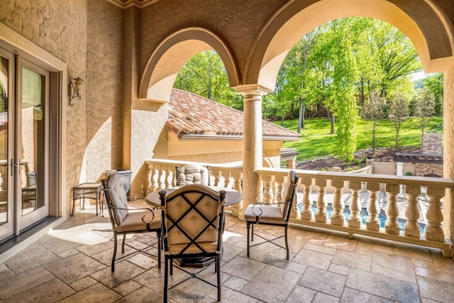 947 Tyne Blvd, Nashville, TN 37220 - view of patio / terrace with outdoor dining area